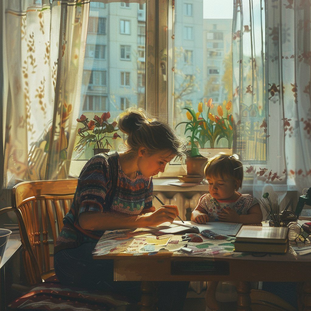 Примерно так проходит сейчас жизнь ребенка