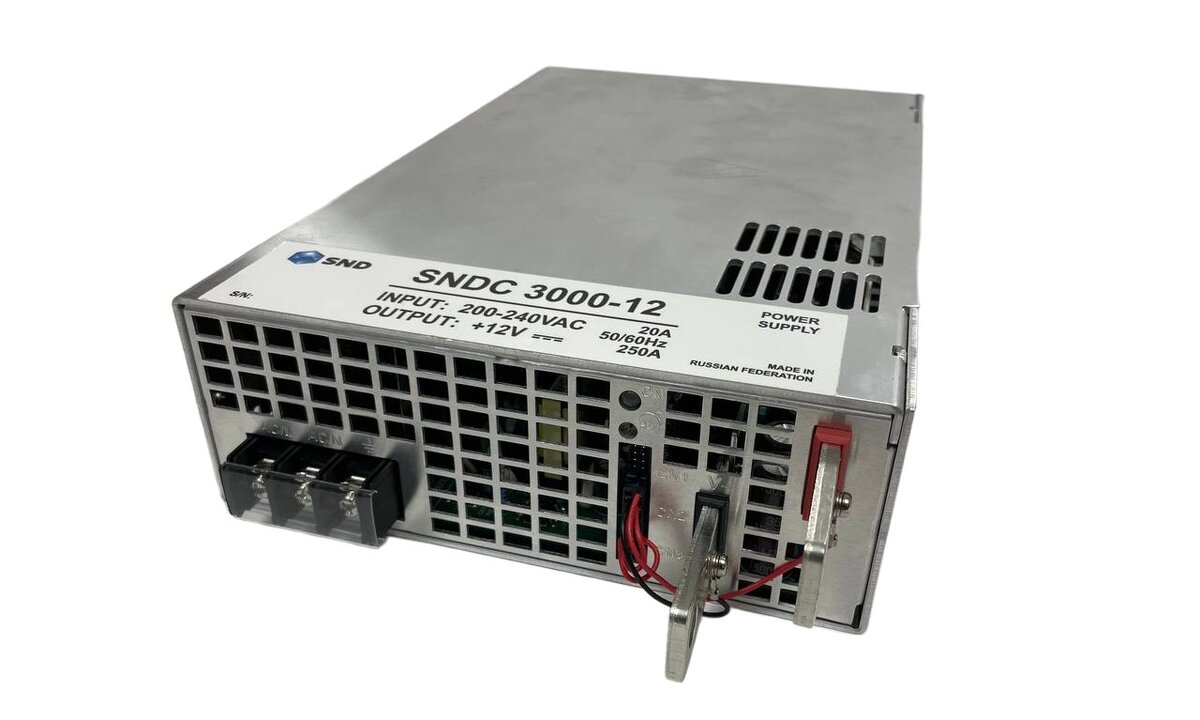 SNDC 3000-12 мощный источник тока. Фото SNDGroup
