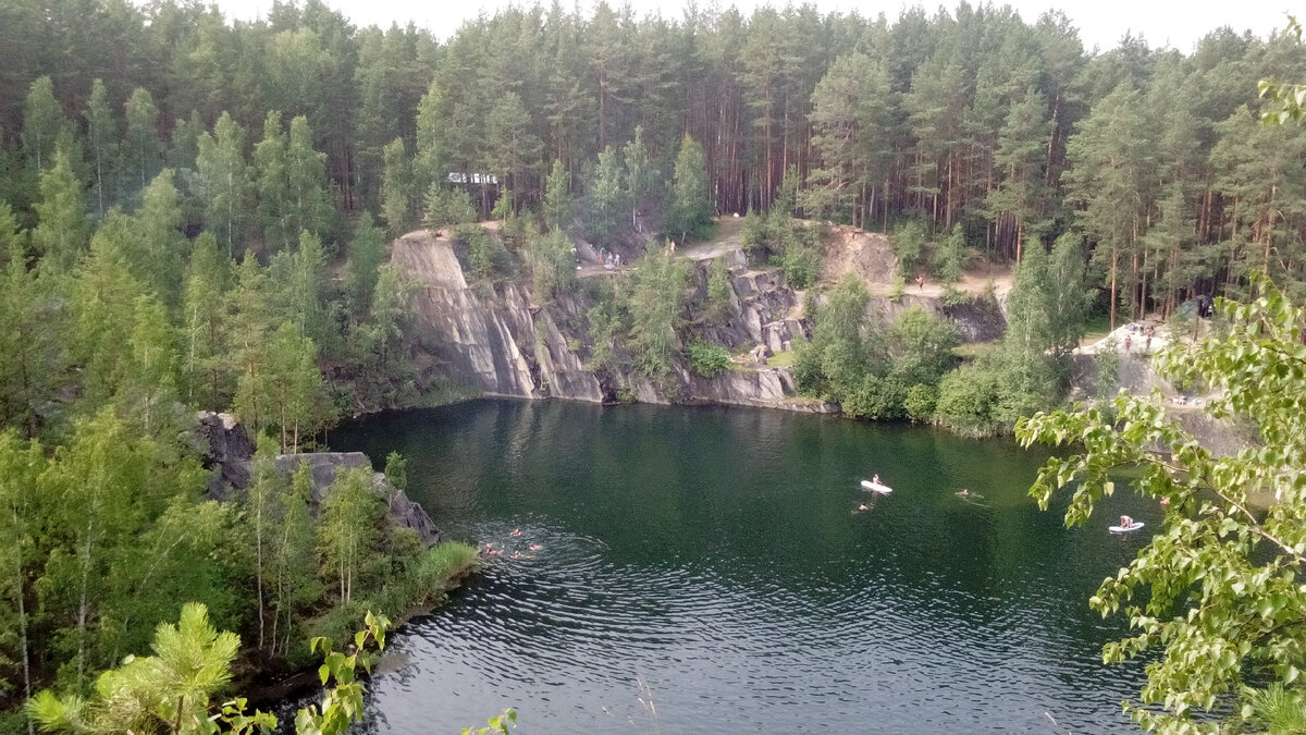 Озеро Тальков камень. 