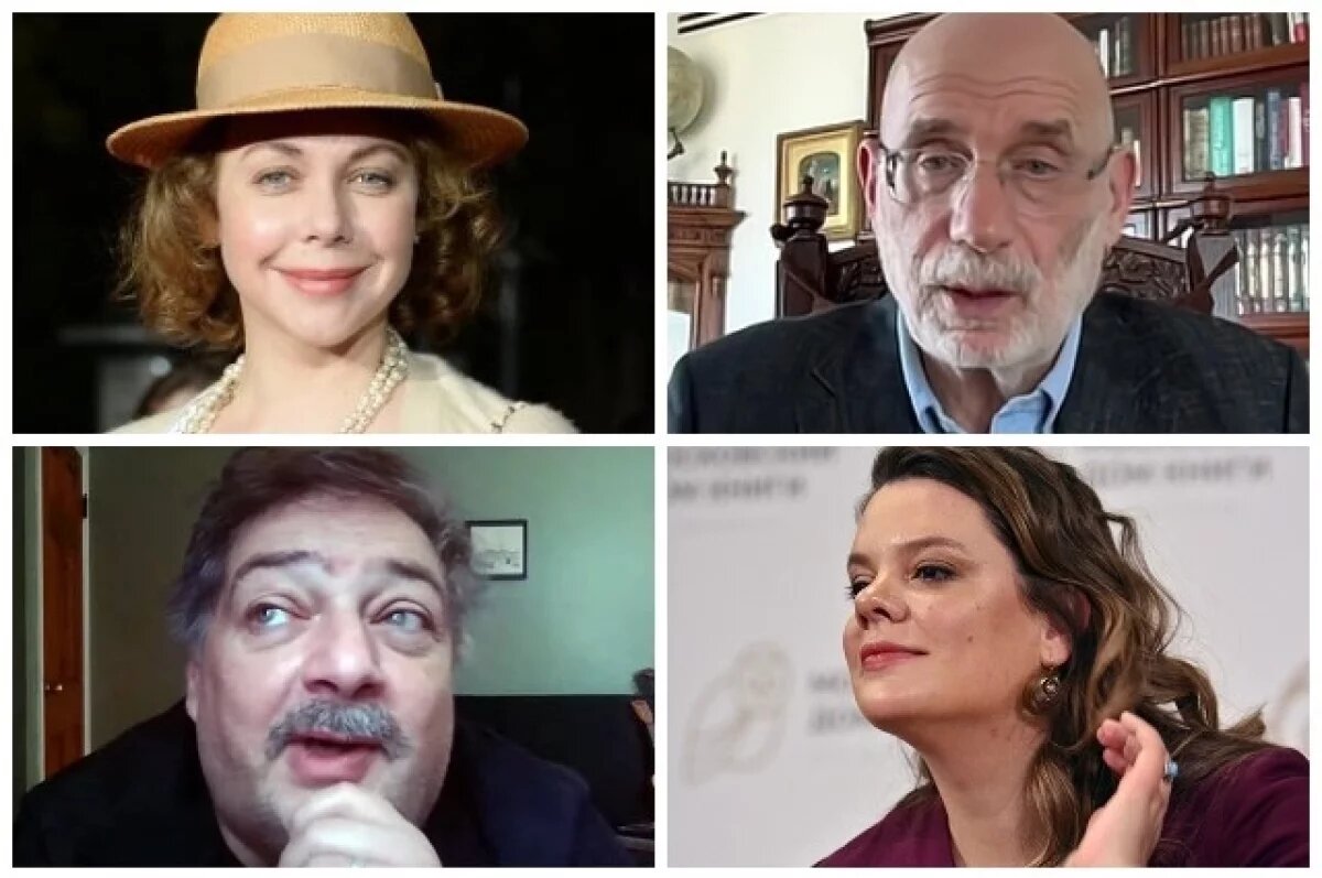    Божена Рынска, Борис Акунин, Дмитрий Быков, Вера Полозкова.