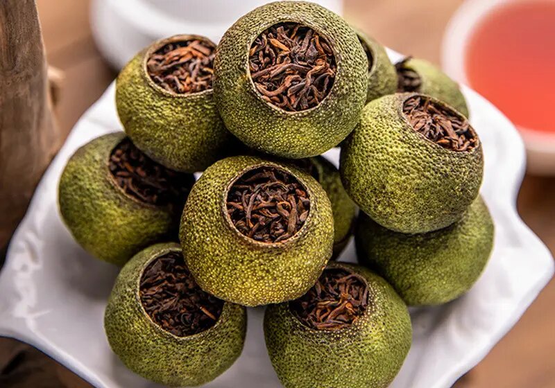 Пуэр в мандарине