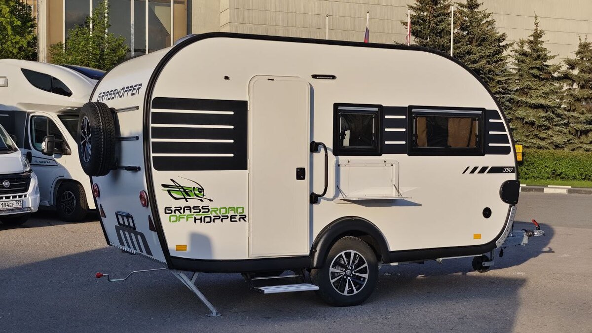 Прицеп-дача Grasshopper - Яхты на колёсах 