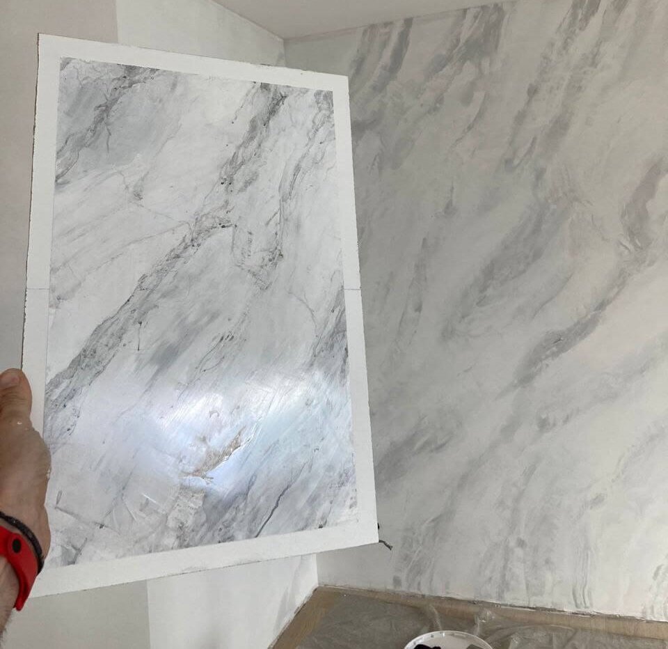 Венецианская штукатурка под мрамор Italica Nuova Venezia интрузия 