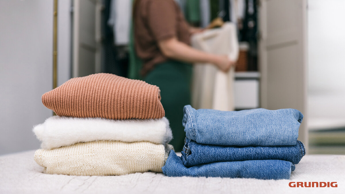 После того как все вещи рассортированы, их нужно привести в порядок.