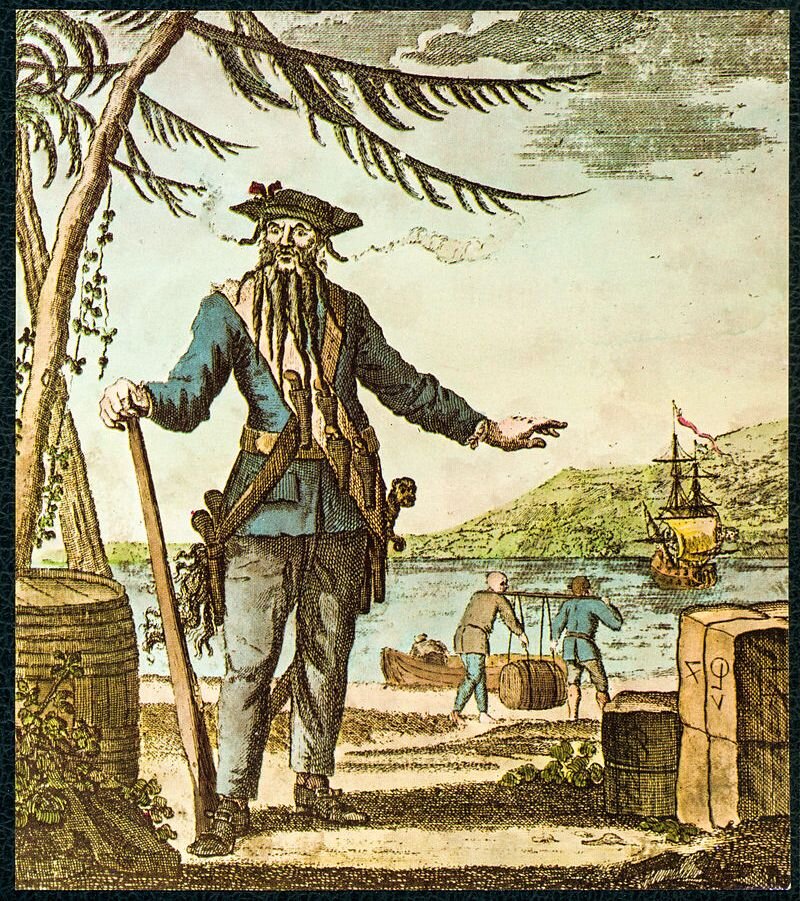 Эдвард Тич, по прозвищу Черная Борода