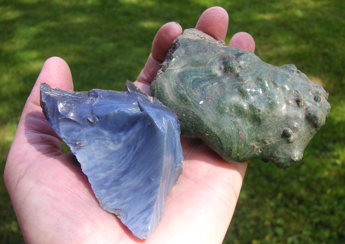 Автор фотографии: Holger.Ellgaard. Шлак в стеклоподобной форме