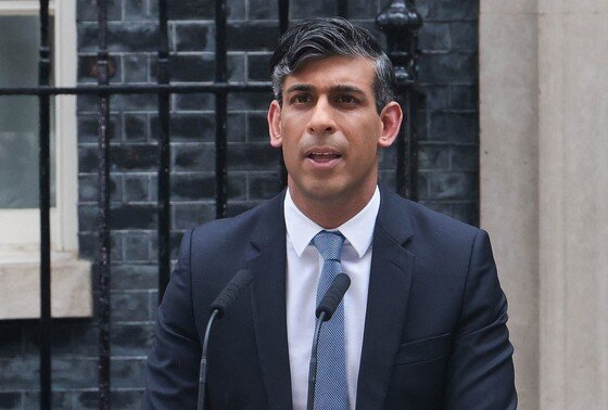    Британский премьер Риши Сунак