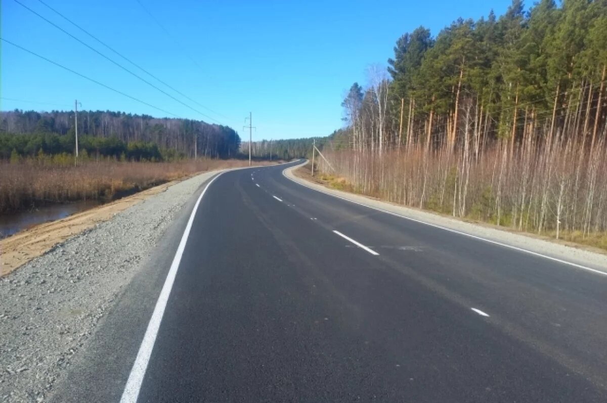    В Жуковском районе ремонтируют 10-километровый участок дороги
