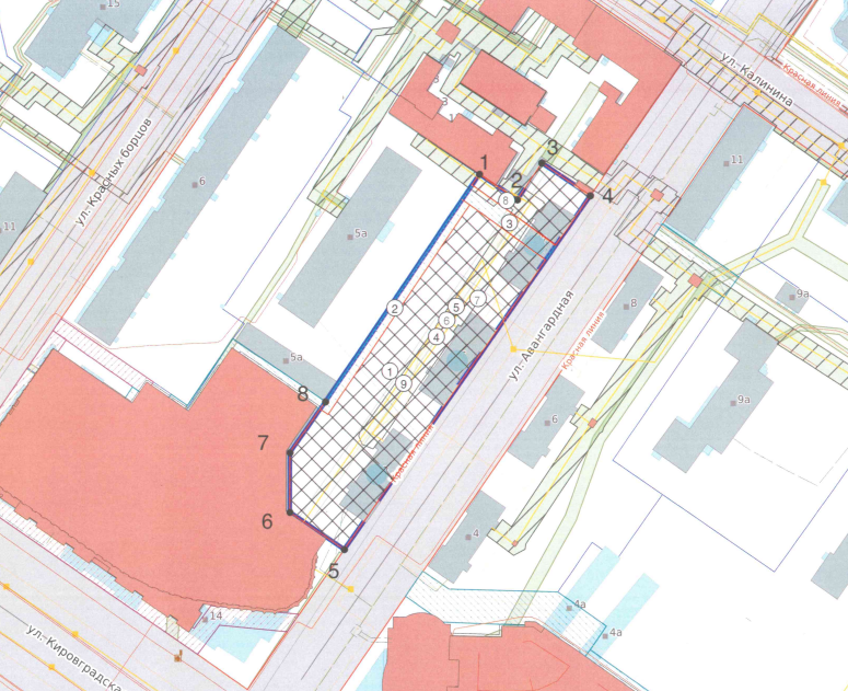 Проект и план застройки 8 очереди ЖК Северное сияние в Екатеринбурге 