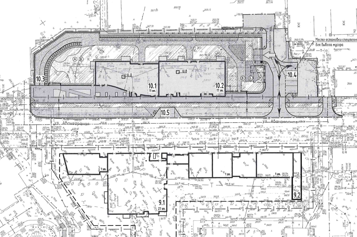 Проект и план застройки 8 очереди ЖК Северное сияние в Екатеринбурге  