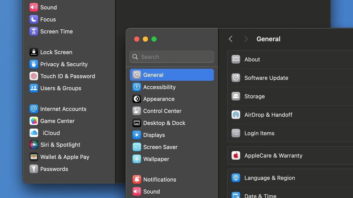    Системные настройки претерпят изменения в macOS 15