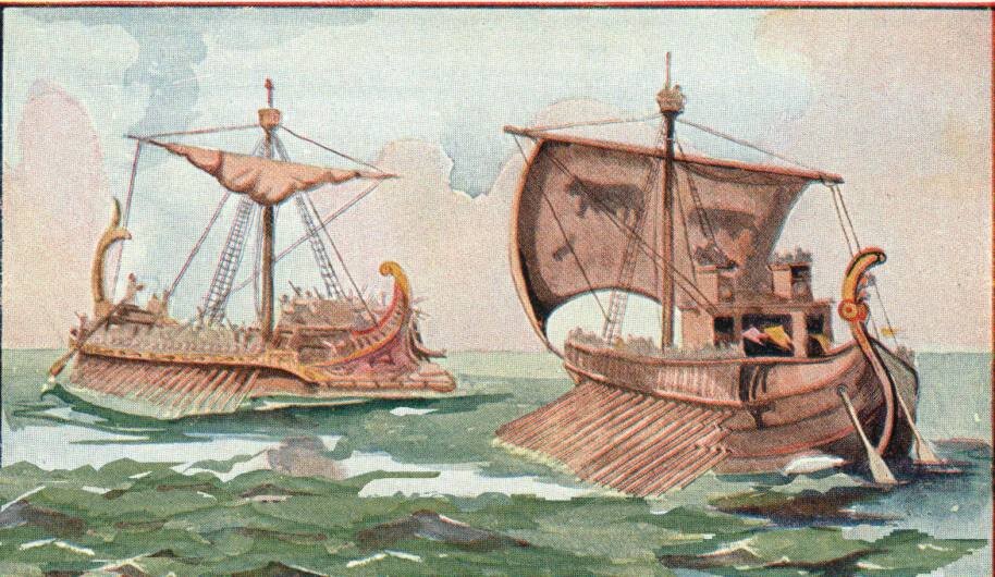 Античные боевые корабли 