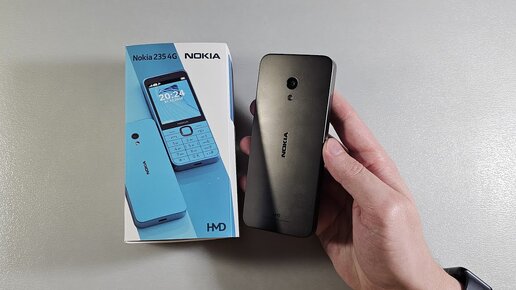 NOKIA 235 4G РАСПАКОВКА, ПЕРВЫЙ ВЗГЛЯД