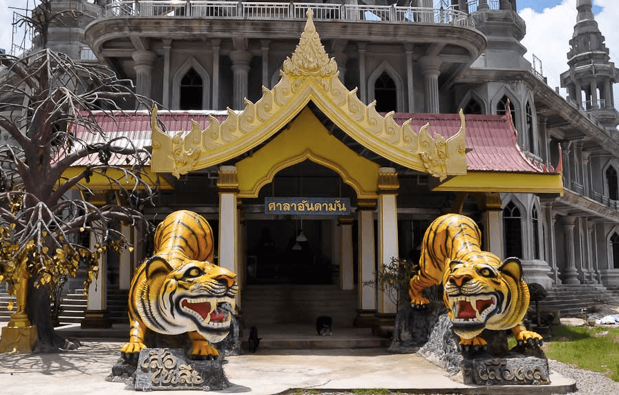 Тигровый храм в Тайланде