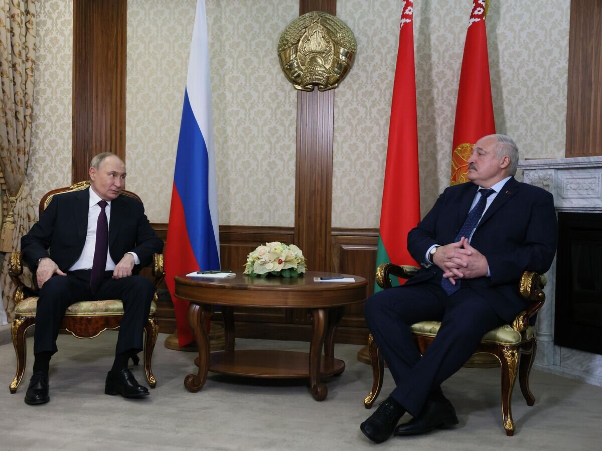    Рабочий визит президента Владимира Путина в Белоруссию© POOL