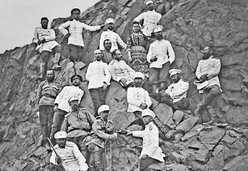 Участники отряда под командой Михаила Ионова Фото: Архив ИВР РАН