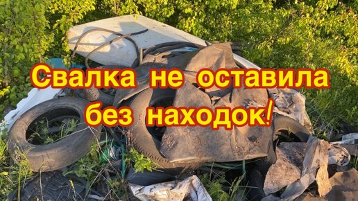 Свалка на пустыре не оставила без находок. Прошелся по ней и заработал денег