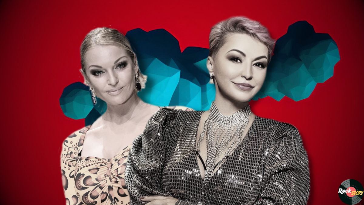 На фотографии: Катя Лель и Анастасия Волочкова