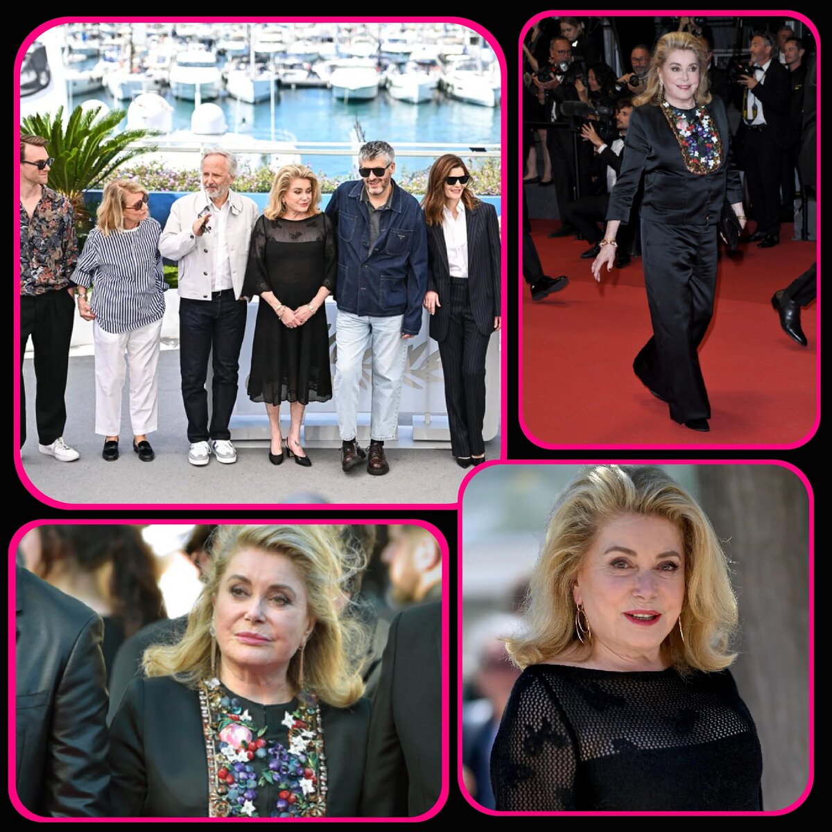 Катрин Денёв - 80! Но уходить на покой она не собирается - выглядит потрясно, чувствует себя отлично и на работу сил очень даже хватает)