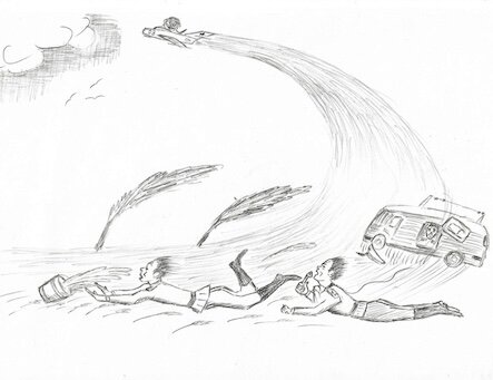  Рисунок автора 1969 г.    