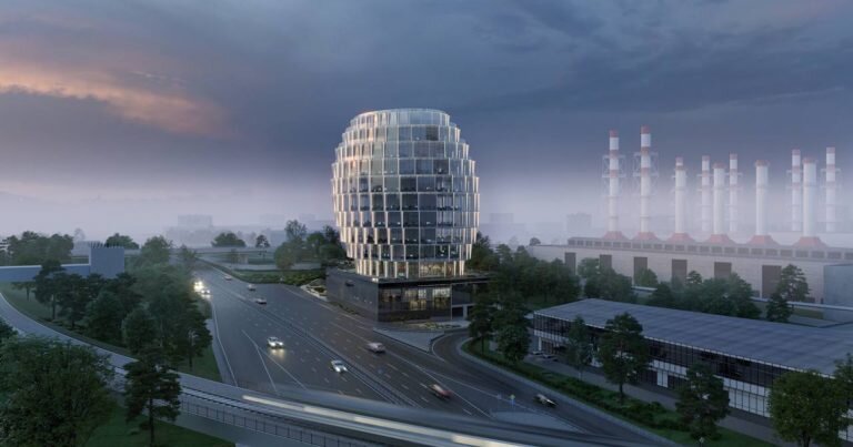 Свидетельство об утверждении архитектурно-градостроительного решения делового центра выдала Москомархитектура.