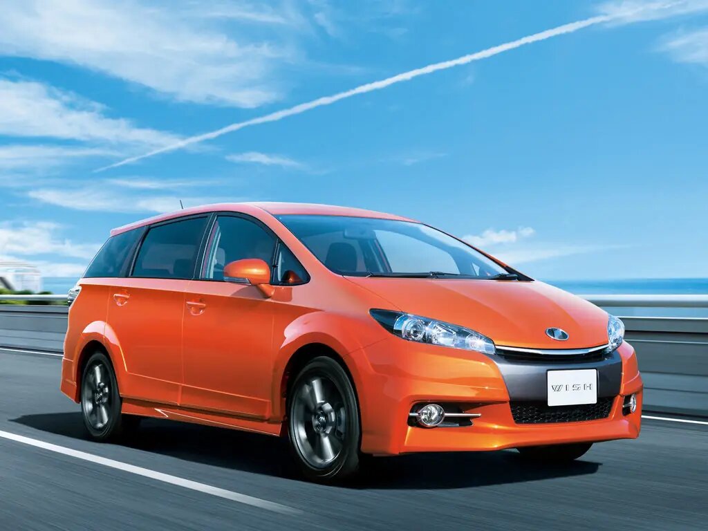 Toyota Wish рестайлинг 2012, минивэн, 2 поколение, XE20