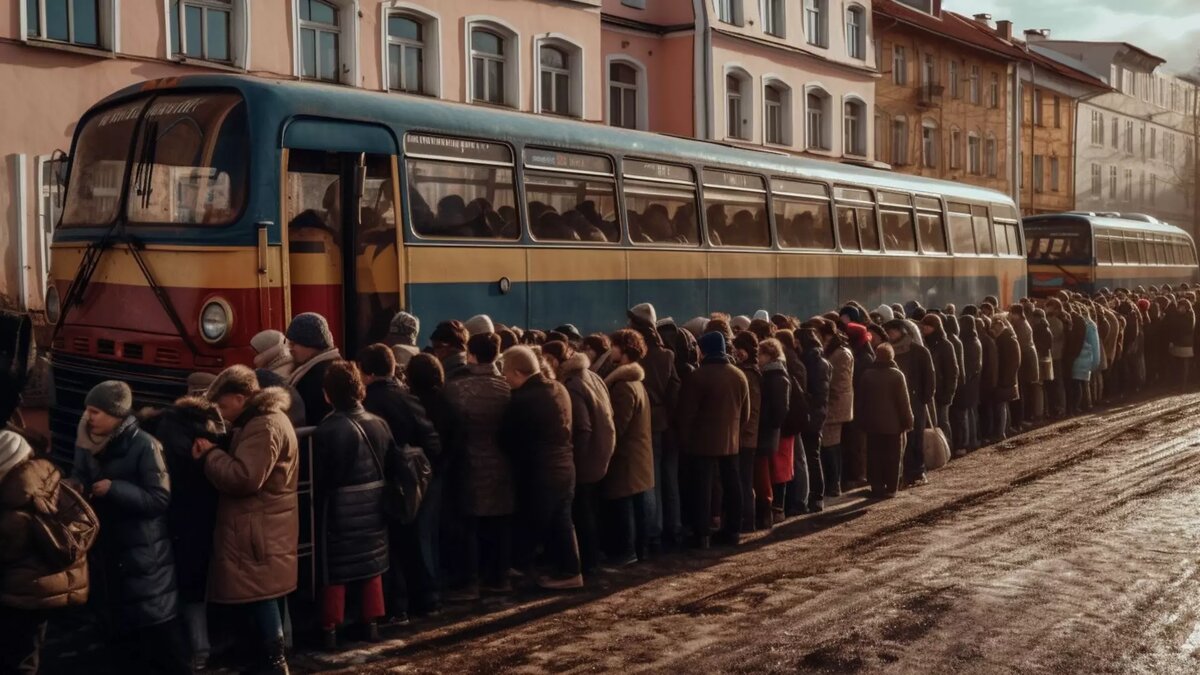 Транспортный коллапс: несколько автобусов не вышли в час пик на линию в  Сургуте | muksun.fm | Дзен