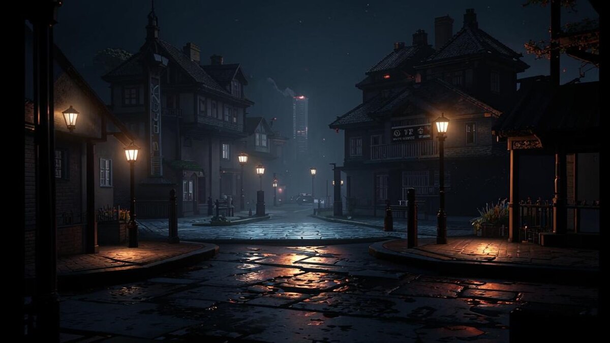 Ночной перекресток