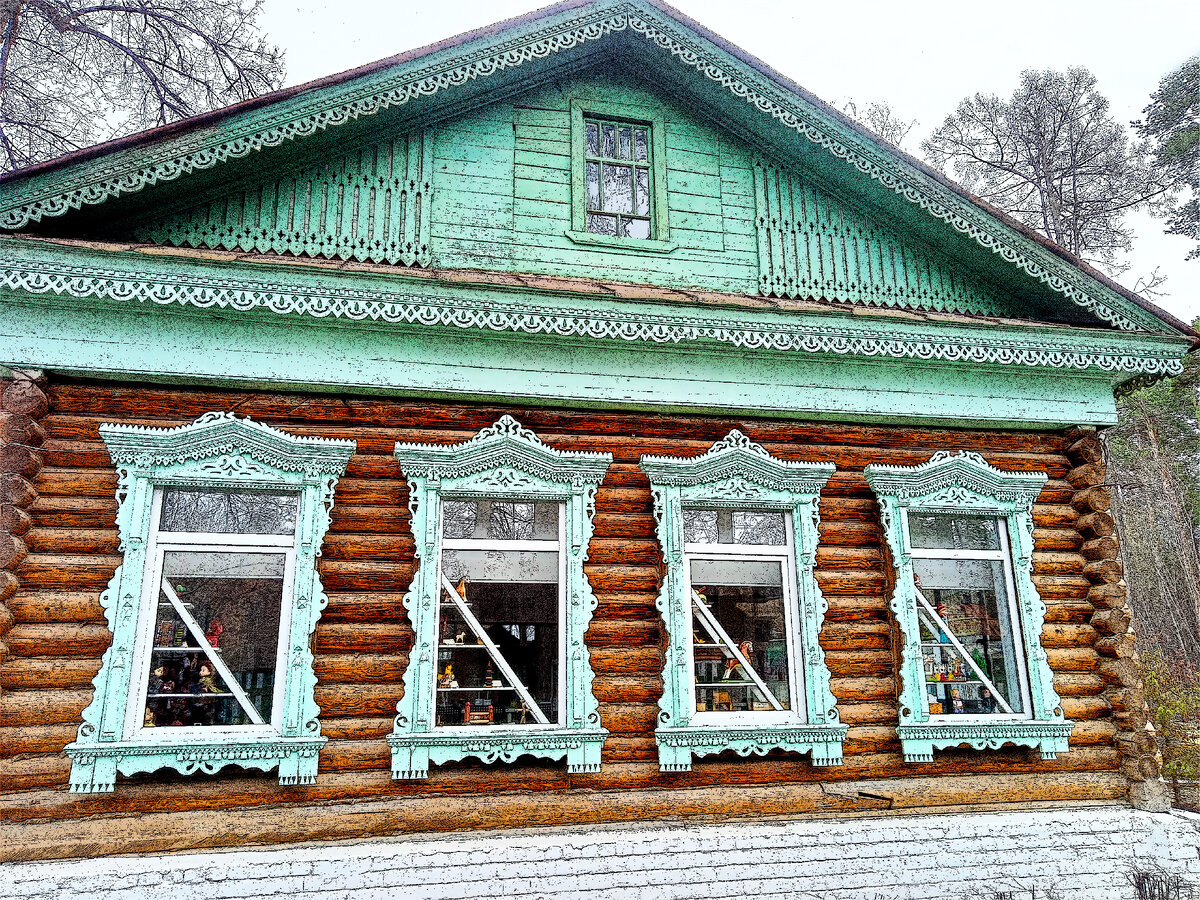 Музейный комплекс "Дача купца Мощевитина". Сарапул. Фото автора