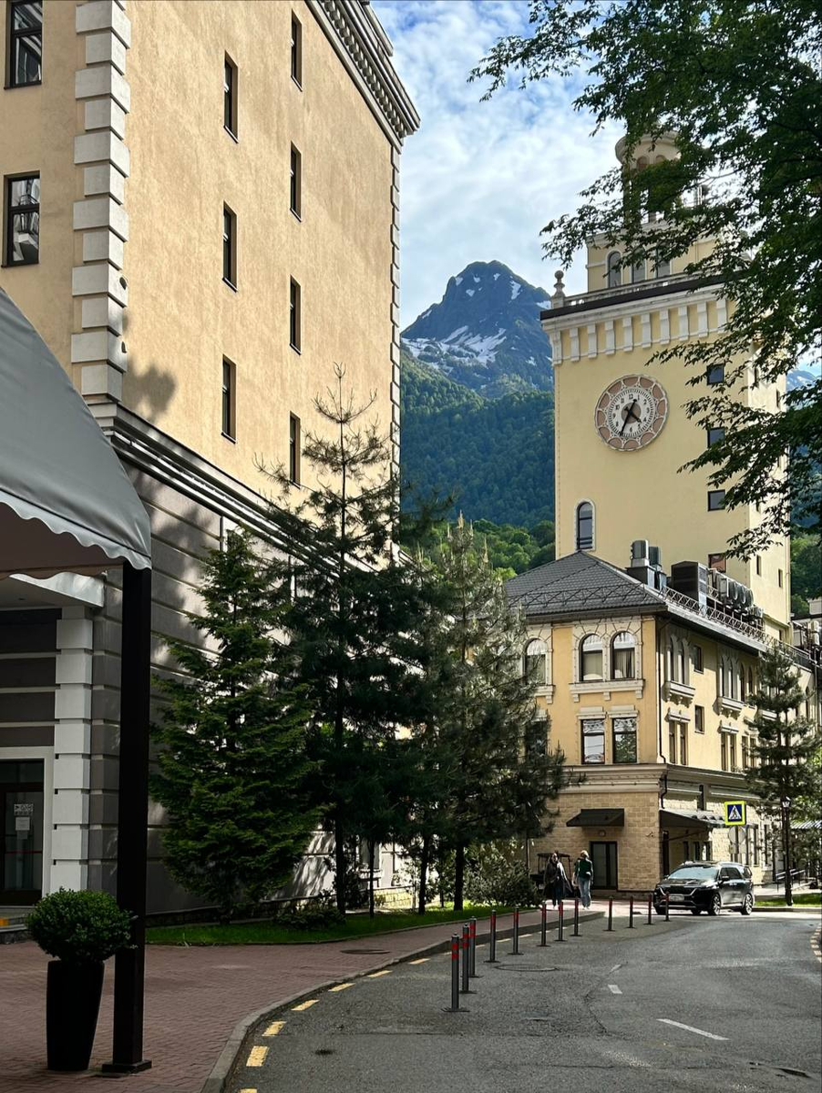 Роза Хутор. Май. 2024