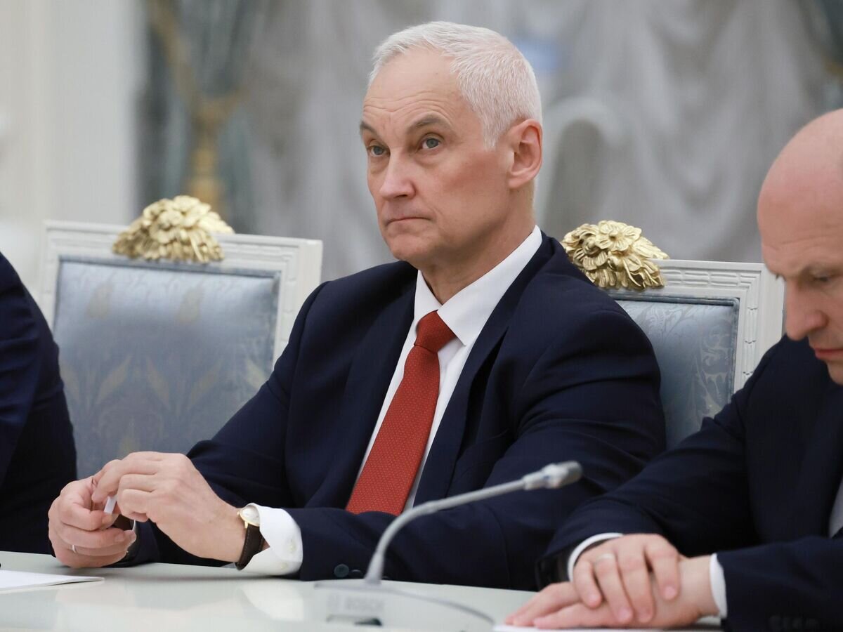    Министр обороны РФ Андрей Белоусов на встрече президента РФ Владимира Путина с членами Правительства РФ© РИА Новости / POOL