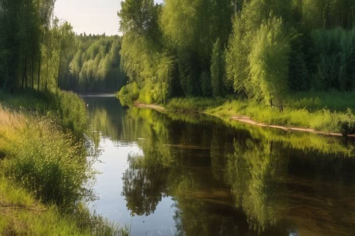 Природа в мае (нейросеть)