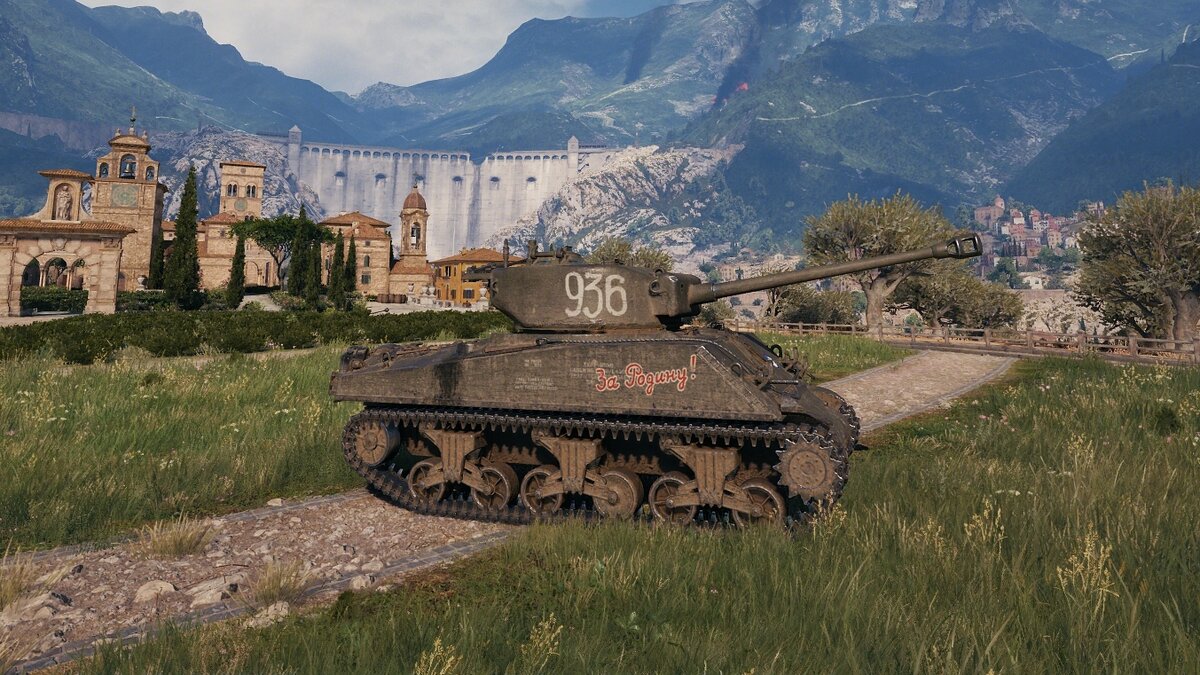 Скриншот из игры «Мир танков»