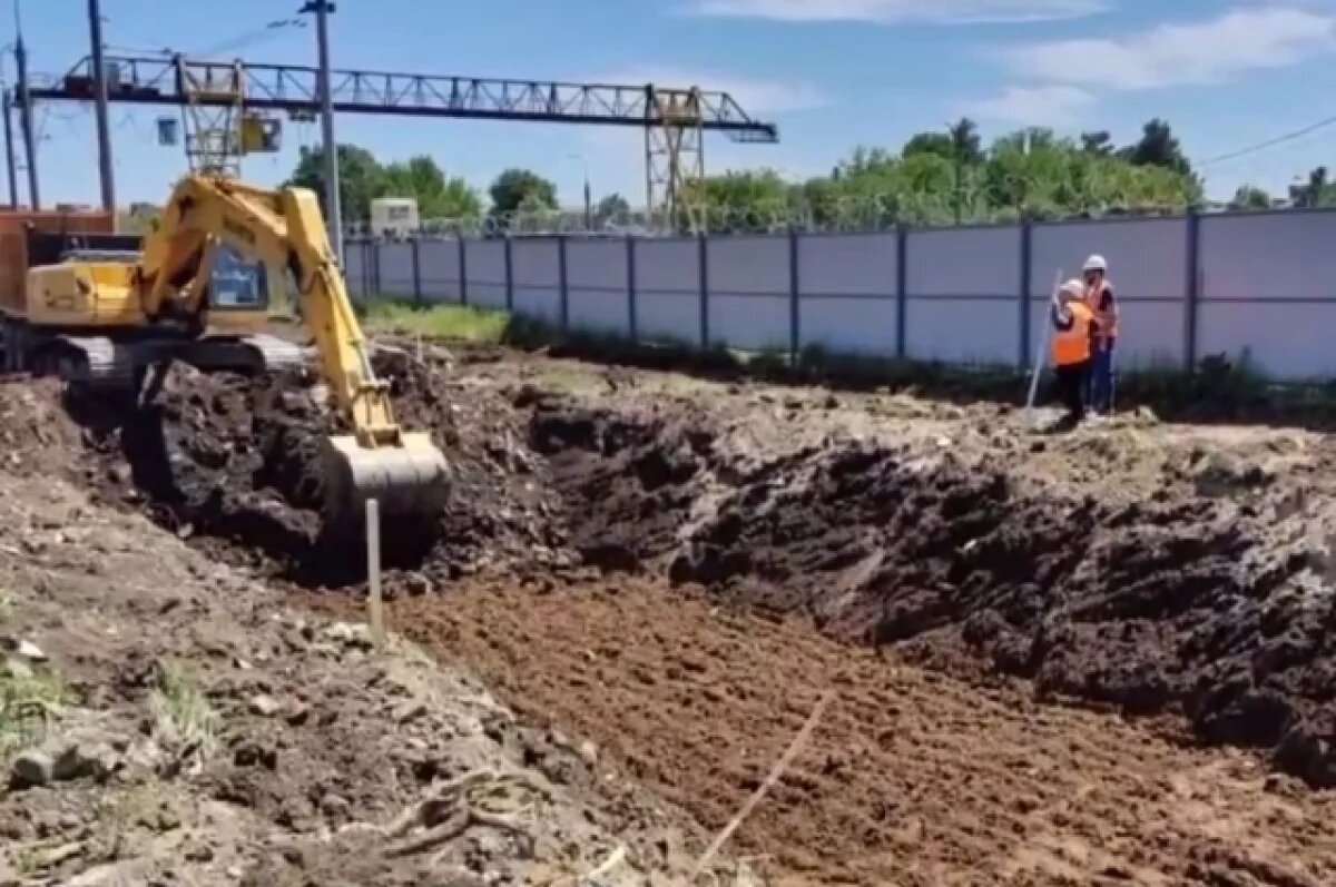    В Краснодаре показали ход работ по строительству Западной трамвайной линии