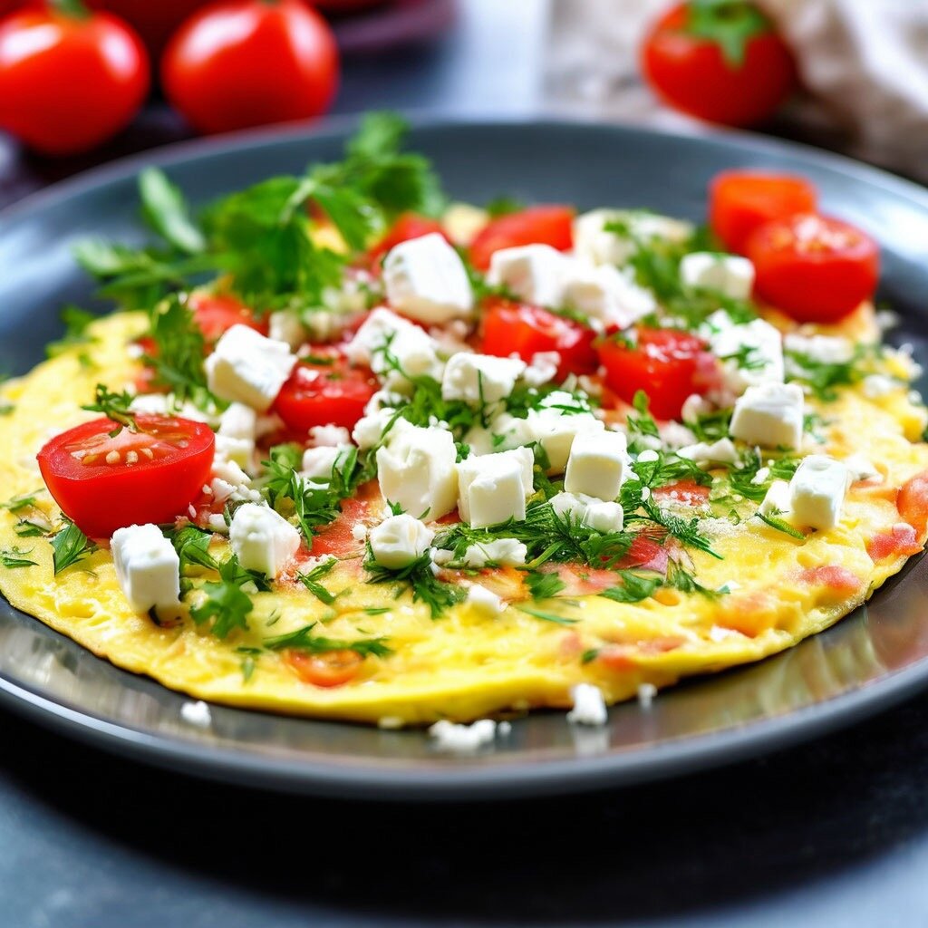 Лучший завтрак за 15 минут: Омлет с овощами и фетой - Быстро, Вкусно и  Полезно. | Лакомые Секреты | Дзен