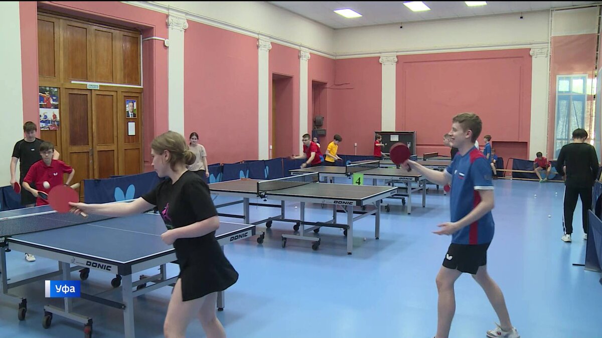    Настольный теннис набирает все больше поклонников среди уфимцев