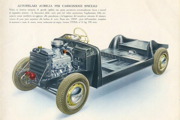 Aurelia также продавалась как шасси