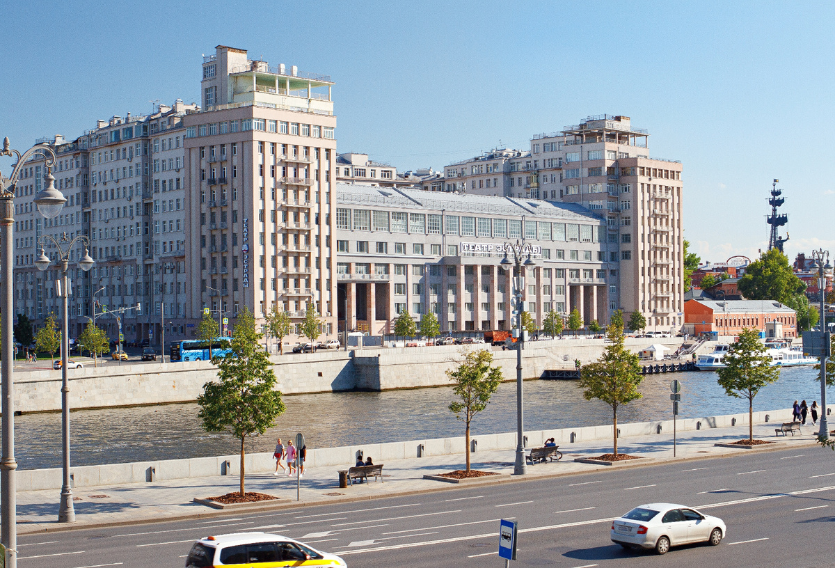 Дом на набережной. Фото: Shutterstock