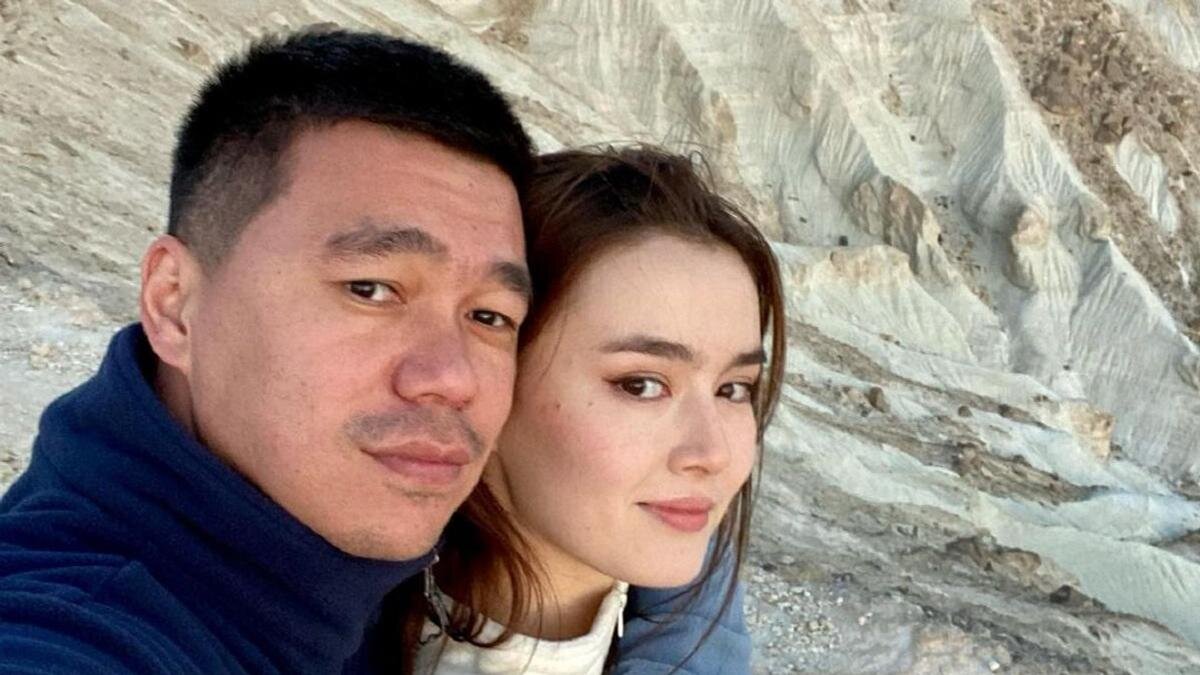    Данияр Алшинов с супругой:instagram.com/dalshino