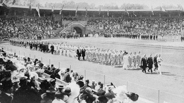 Церемония открытия Олимпиады 1912 года. Фото wikipedia.org