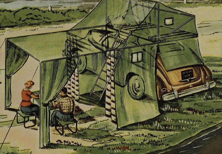 Фото из журнала «За рулём» №5, 1959 г.