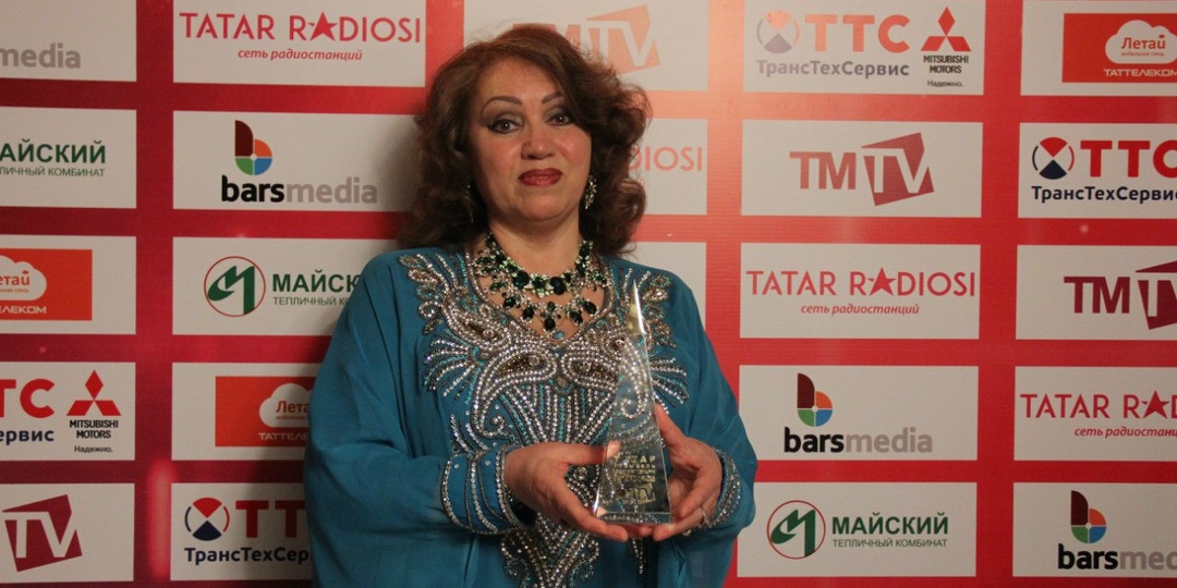 Халида Бигичева на концерте "Премия телеканала TMTV", 2016 год