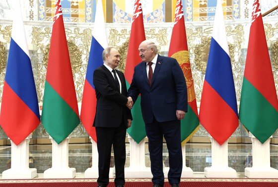    Владимир Путин, Александр Лукашенко