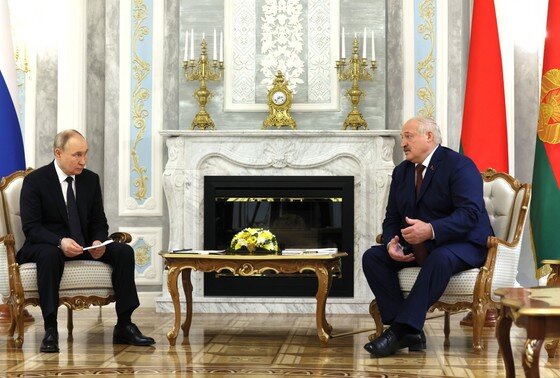    Владимир Путин, Александр Лукашенко