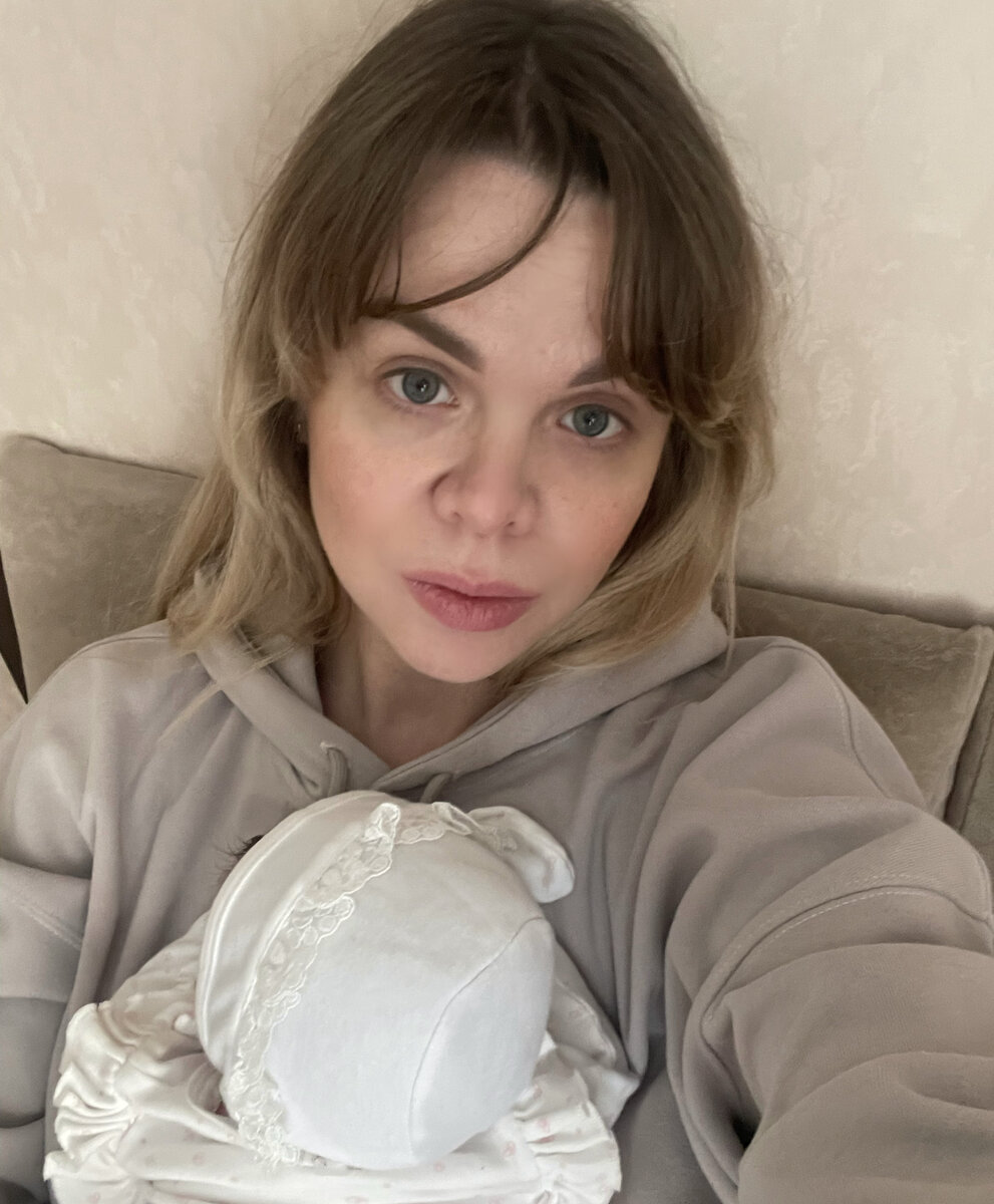 Малышка отдыхает после остеопата