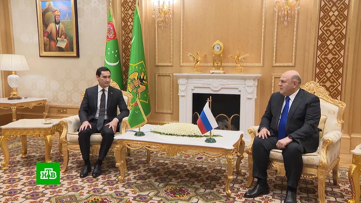    Мишустин обсудил с президентом Туркменистана рост товарооборота между странами