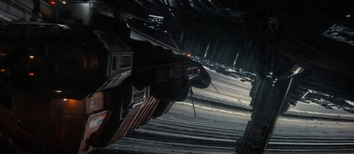 кадр из тизер-трейлера фильма "Чужой: Ромул" (2024)