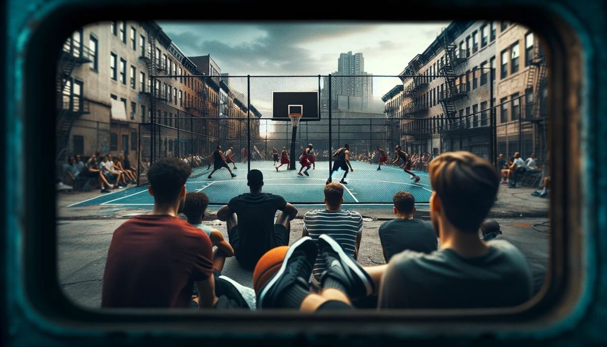 Баскетбол 3x3 прошел путь от незамысловатой уличной игры до олимпийского вида спорта. Источник: нейросеть📷
