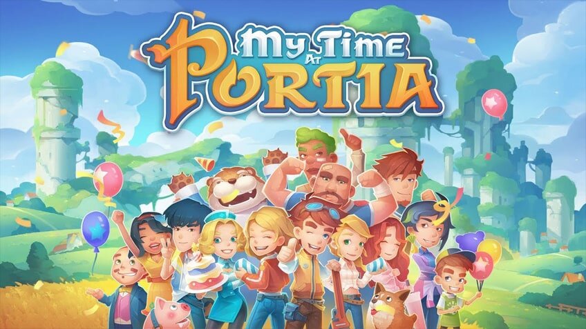    Начнем наш список с красочного и расслабляющего симулятора My Time at Portia. По сюжету, ты приезжаешь в приморский городок Портия, где тебе достается в наследство неказистая мастерская. Твоя задача — привести ее в порядок, начать крафтить различные предметы и постепенно стать лучшим ремесленником в округе.