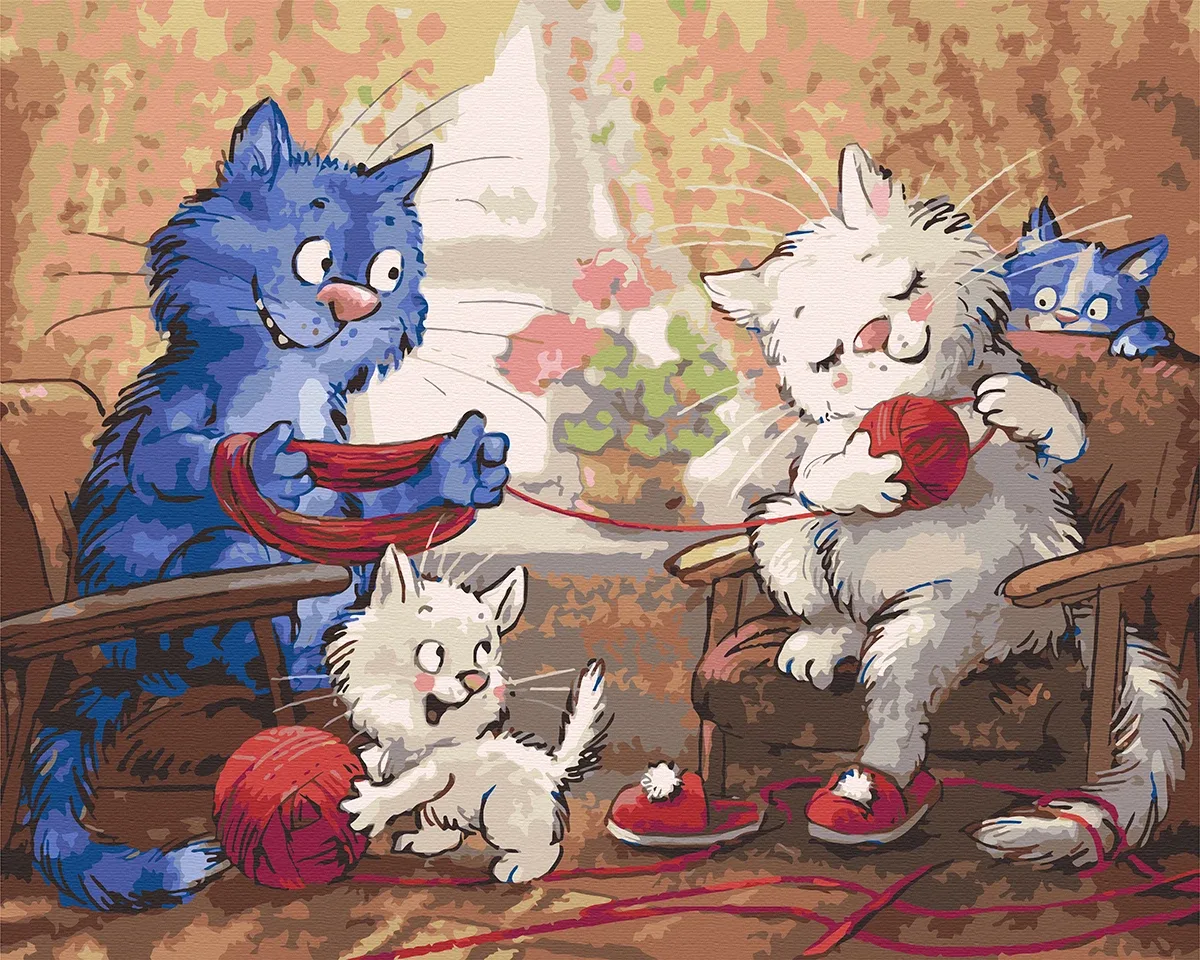 очаровательные коты Рины Зенюк